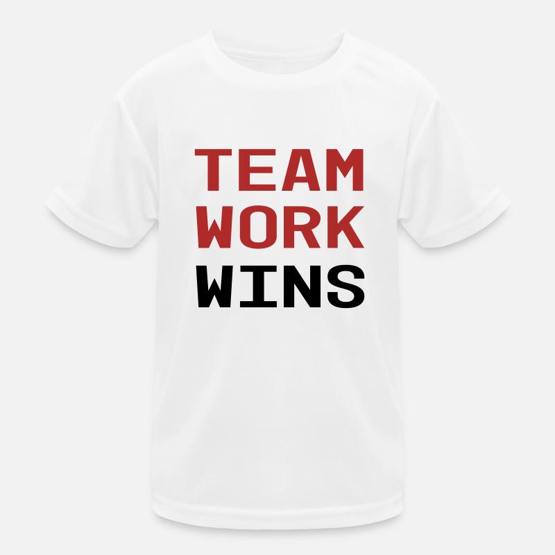Teamwork Kinder Funktions-T-Shirt