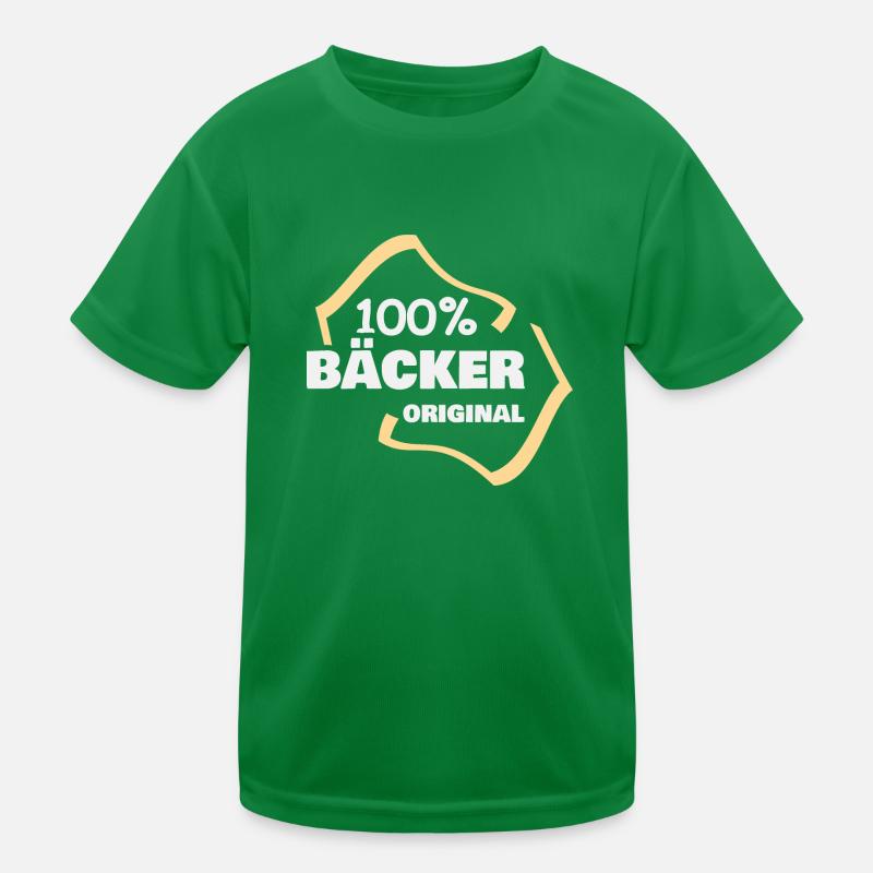 Bäcker Kinder Funktions-T-Shirt