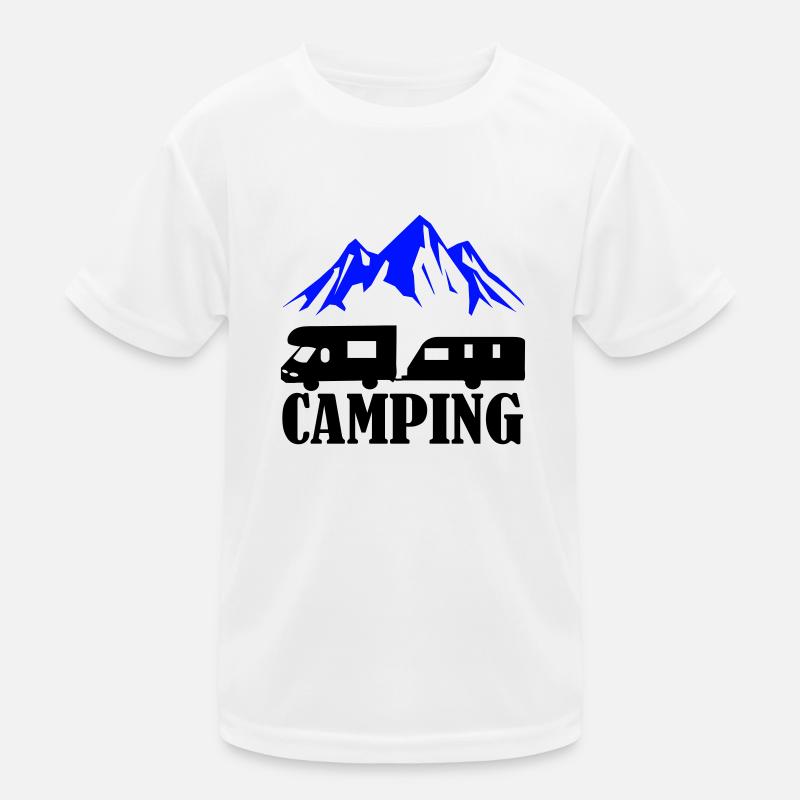 Camping Kids Functional T-Shirt