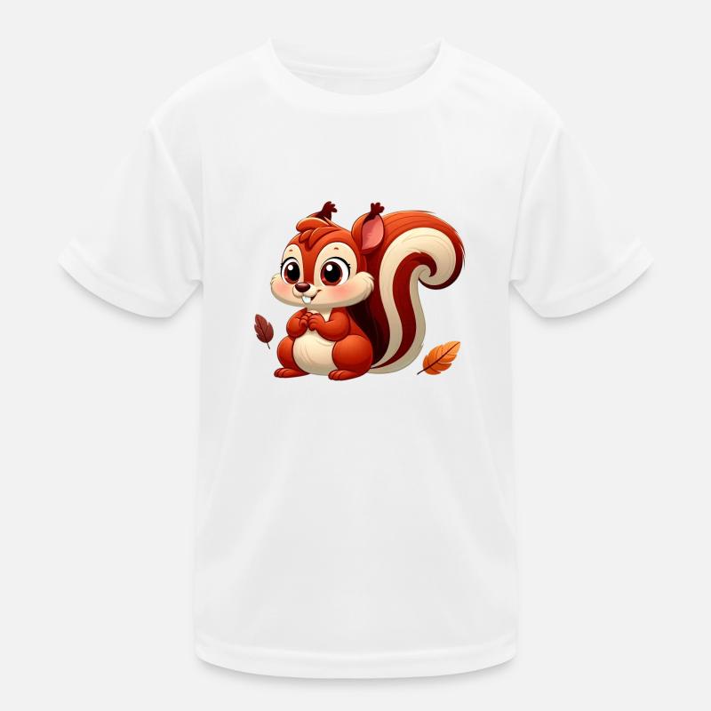 écureuil 9 T-shirt sport Enfant