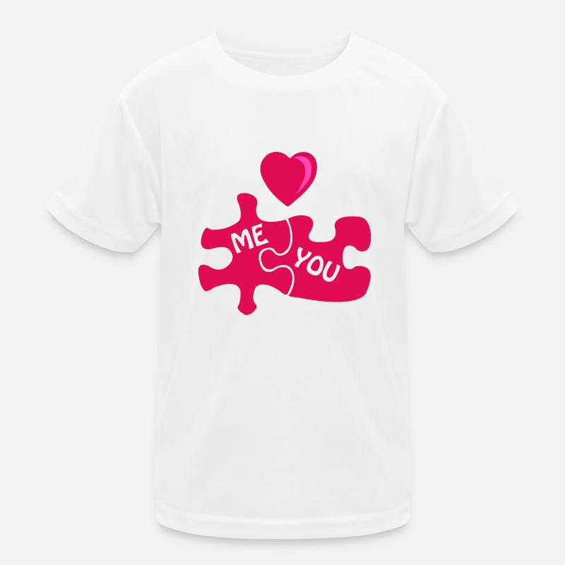Puzzle Love Kids Functional T-Shirt