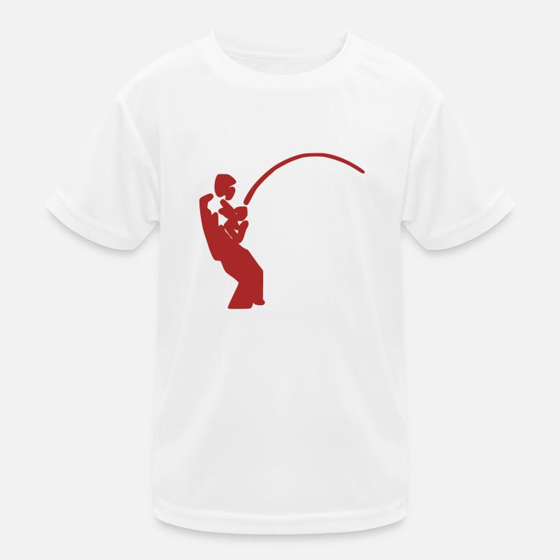 der angler von boddenhechte Kinder Funktions-T-Shirt