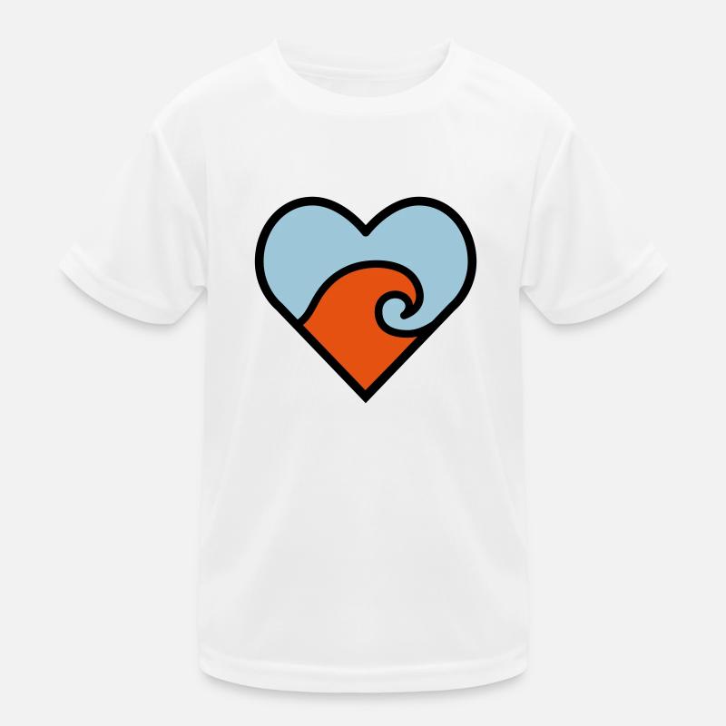 Amour de vague T-shirt sport Enfant