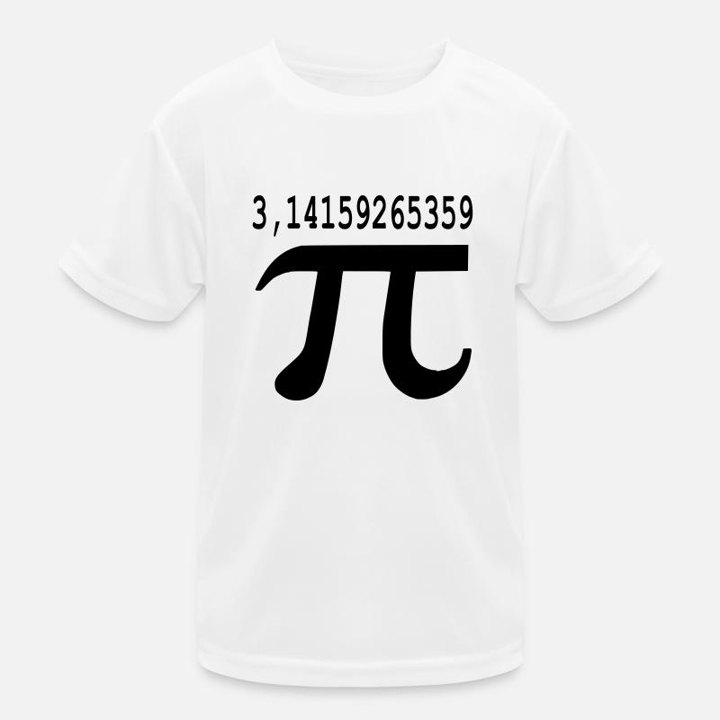 pi Kinder Funktions-T-Shirt