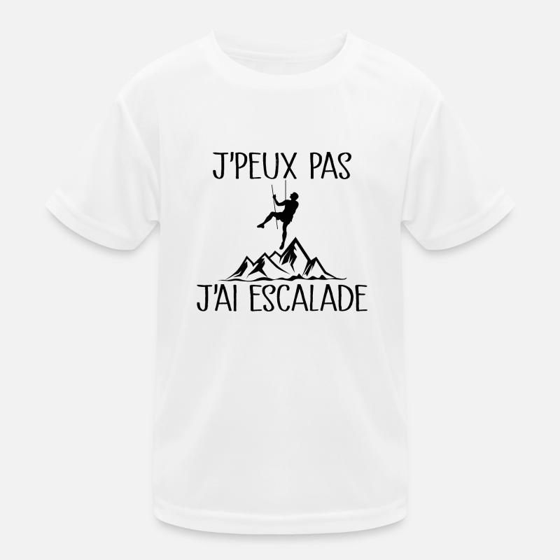 Je Peux Pas J'ai Escalade T-shirt sport Enfant