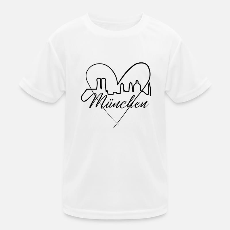 Munich Silhouette Kids Functional T-Shirt