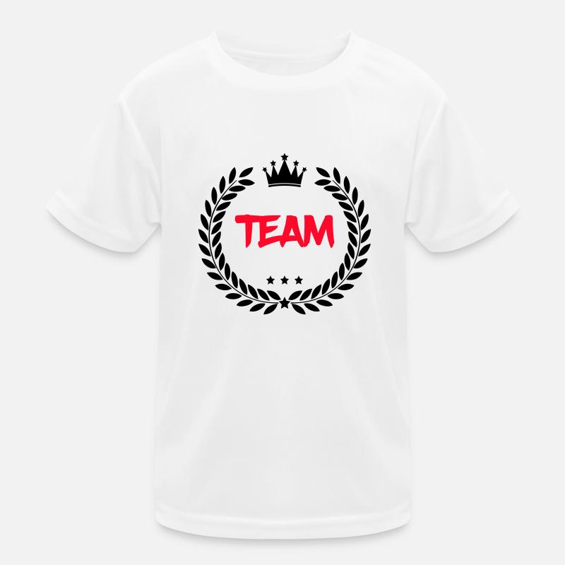 wappen team Kinder Funktions-T-Shirt