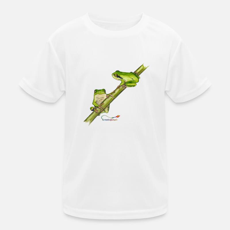 Laubfrosch Kinder Funktions-T-Shirt