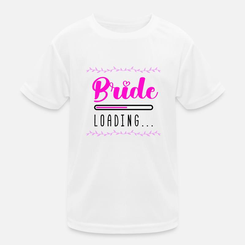 bride loading Kinder Funktions-T-Shirt