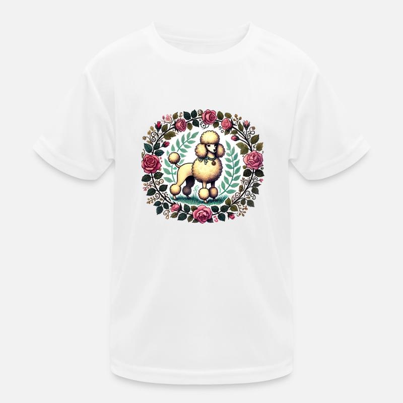 Caniche T-shirt sport Enfant