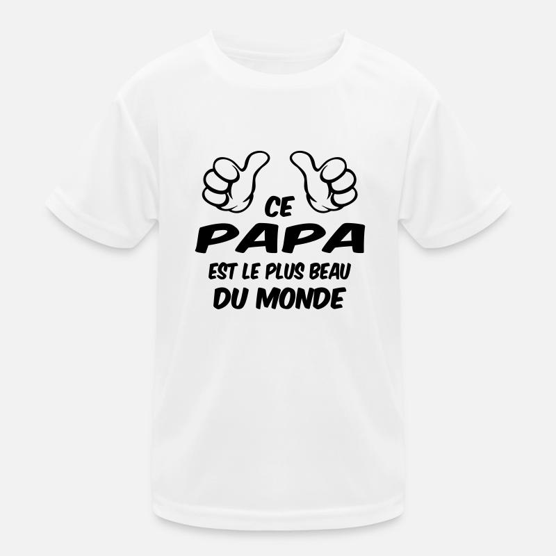 MEILLEUR Papa T-shirt sport Enfant