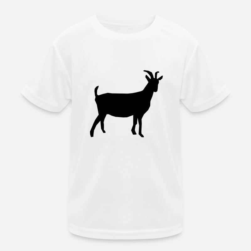 ziege Kinder Funktions-T-Shirt