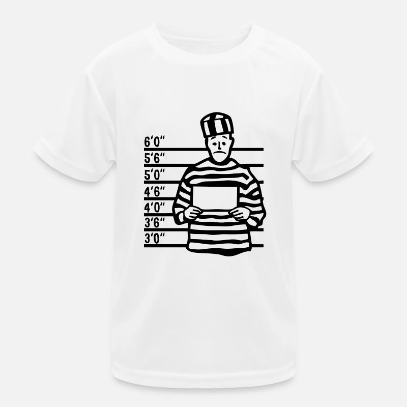 prisoner prisoner sign empty vide1 Kids Functional T-Shirt