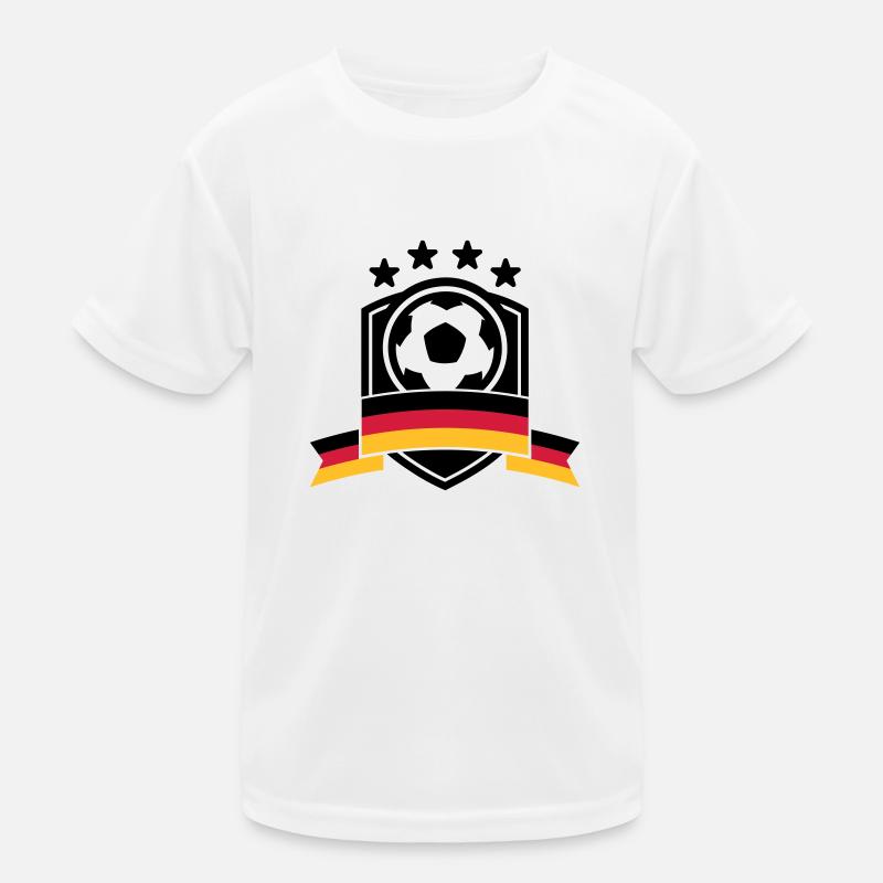 Germany Football Crest 05 Kids Functional T-Shirt