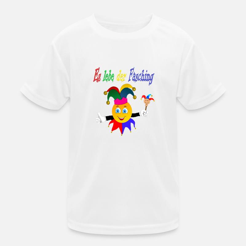 Fasching Design Kinder Funktions-T-Shirt