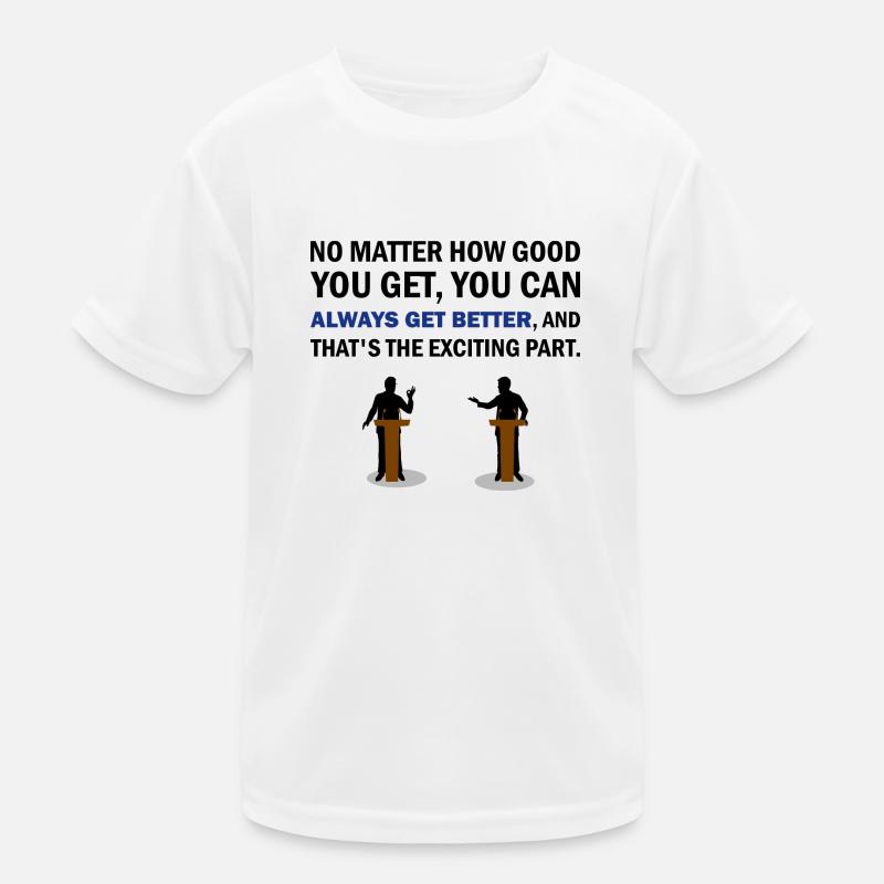 debate Kids Functional T-Shirt