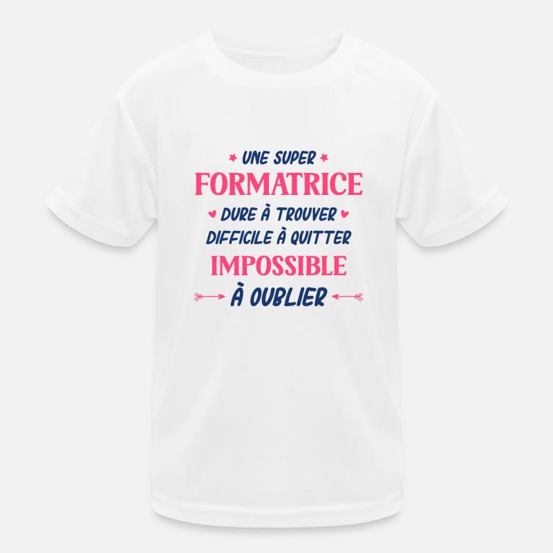 Une super formatrice T-shirt sport Enfant