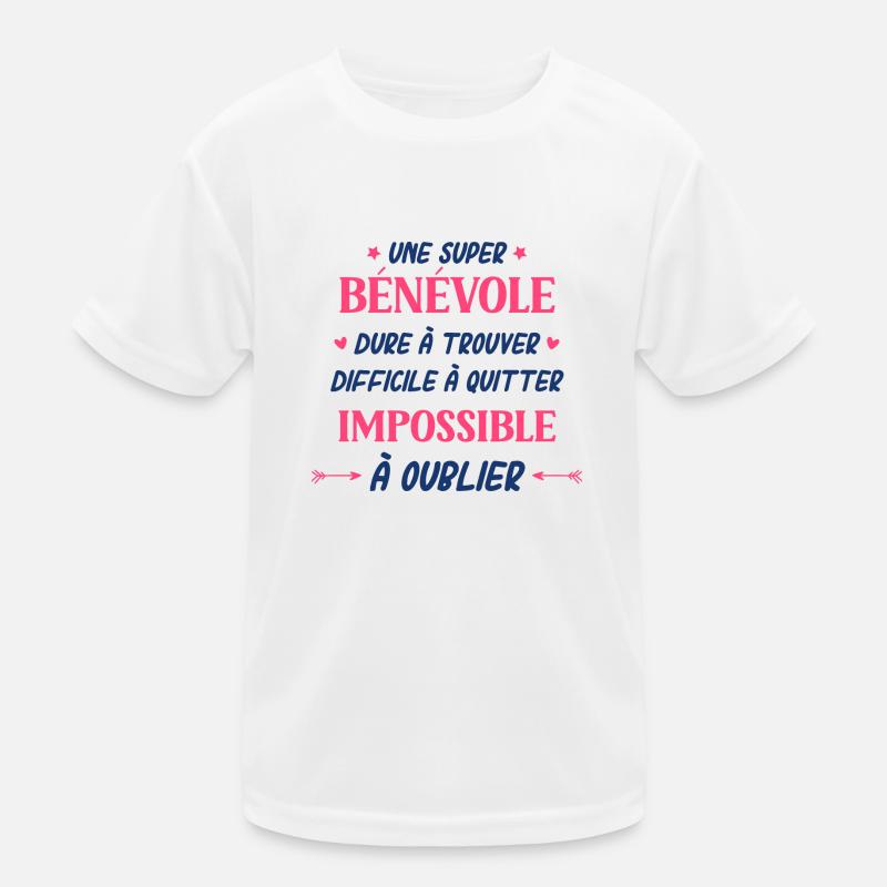 Super bénévole T-shirt sport Enfant