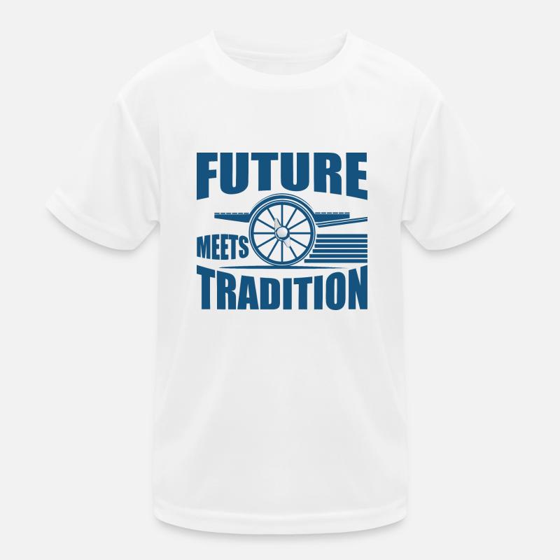 FUTURE MEETS TRADITION Kinder Funktions-T-Shirt