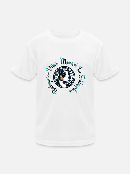 TapsTrend - Kinder Funktions-T-Shirt - Weiß