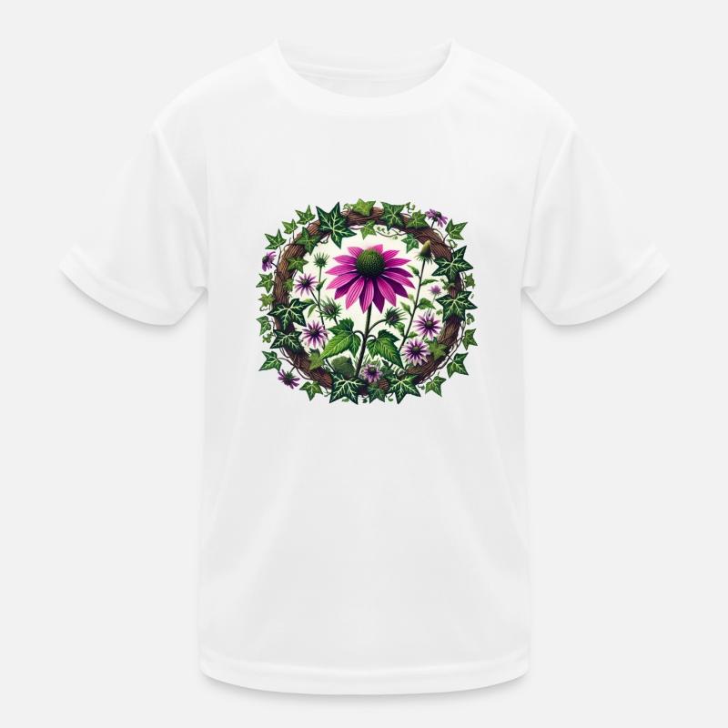 Échinacée pourpre T-shirt sport Enfant