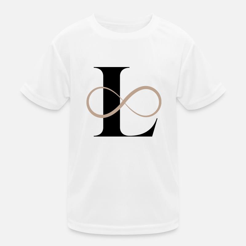 Unendlicher Buchstabe Kinder Funktions-T-Shirt