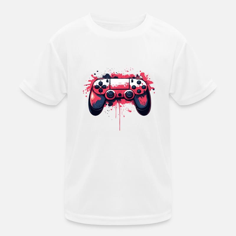 Video Spiel Controller für Gamer Kinder Funktions-T-Shirt
