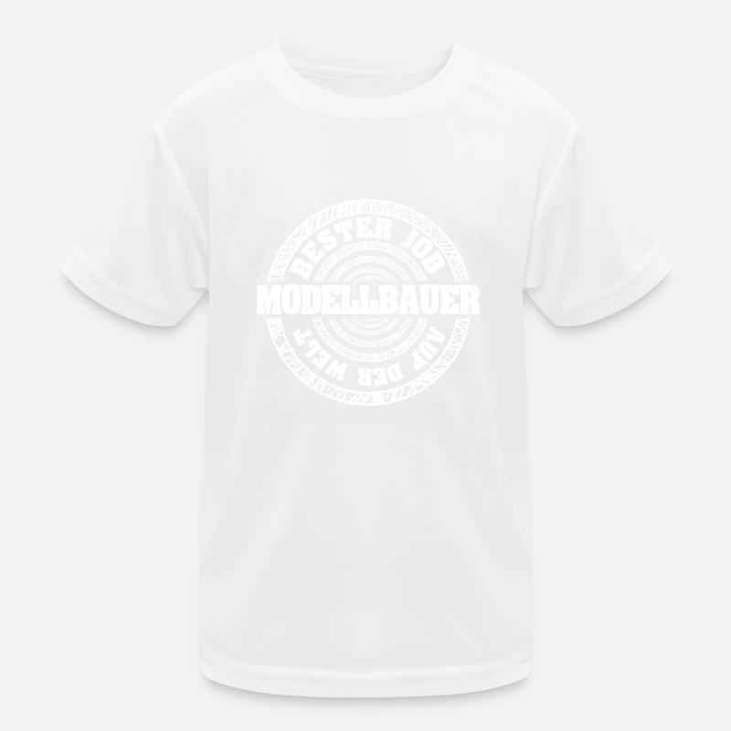 Job Modellbauer Kinder Funktions-T-Shirt