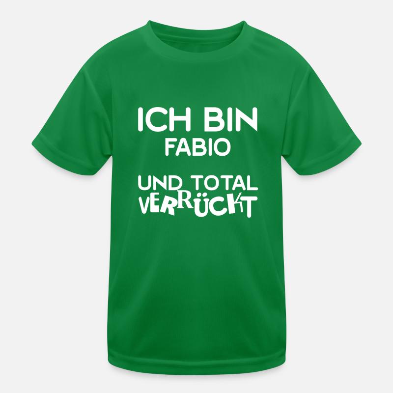 Prénom Fabio T-shirt sport Enfant