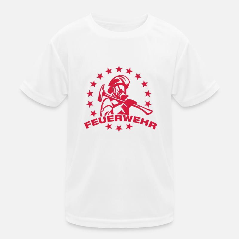 POMPIER T-shirt sport Enfant
