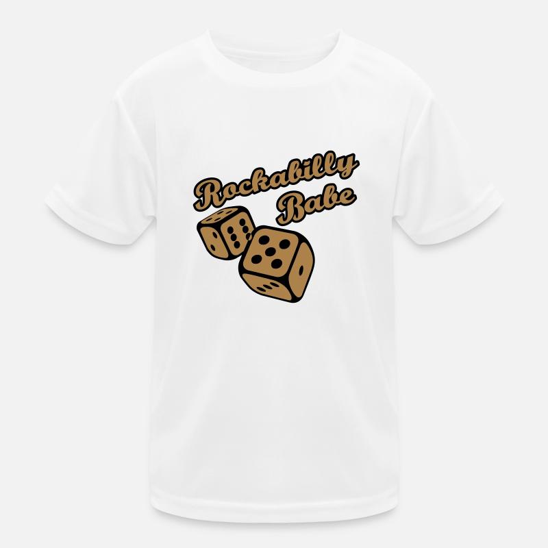 Rockabilly Babe Kids Functional T-Shirt
