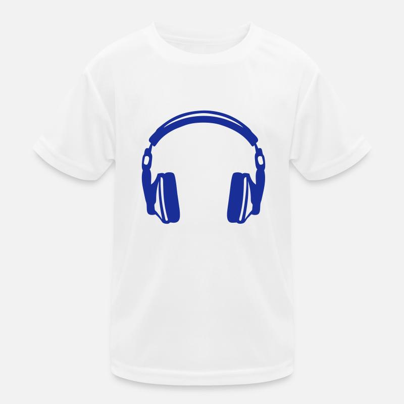 Headphones Kids Functional T-Shirt