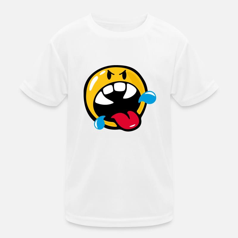Smiley Anger Rabid T-shirt sport Enfant