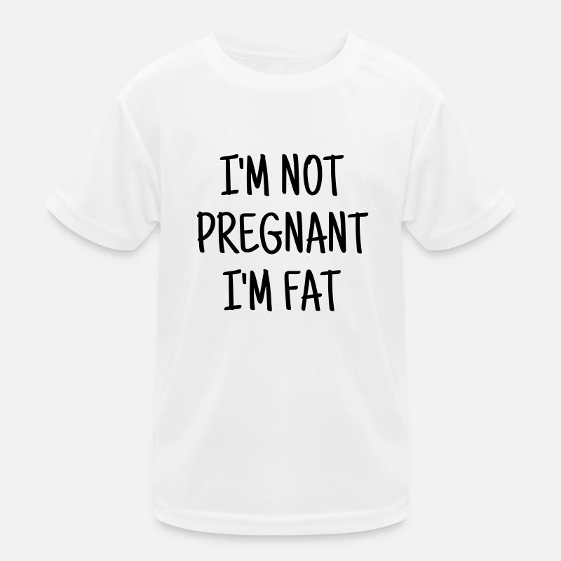 Dicke / dick / fett / Glück / Diät Kinder Funktions-T-Shirt
