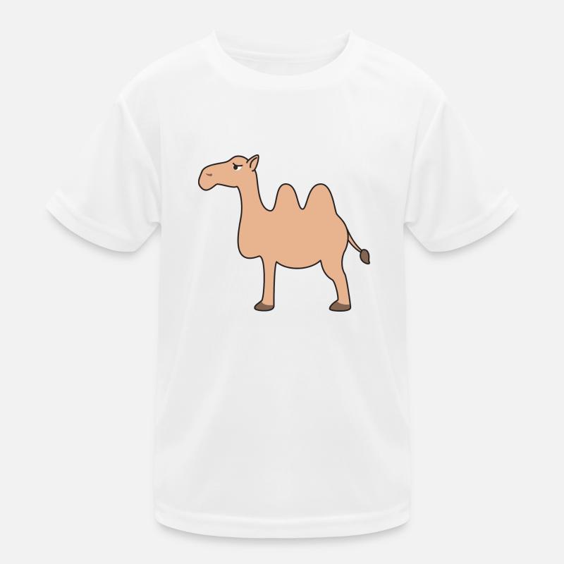 Kamel Kinder Funktions-T-Shirt