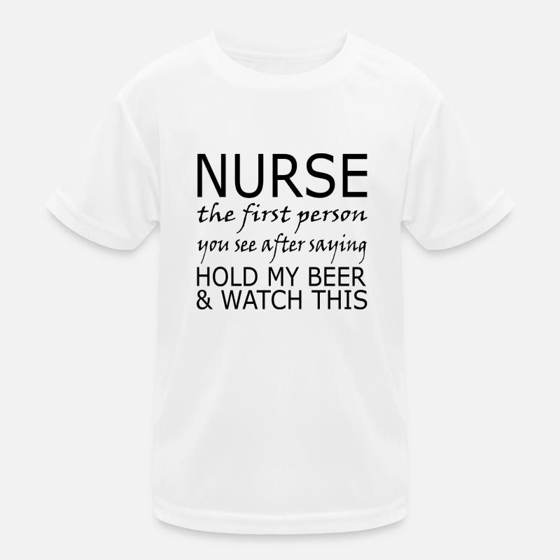 Infirmière Krankenschwester Corona T-shirt sport Enfant