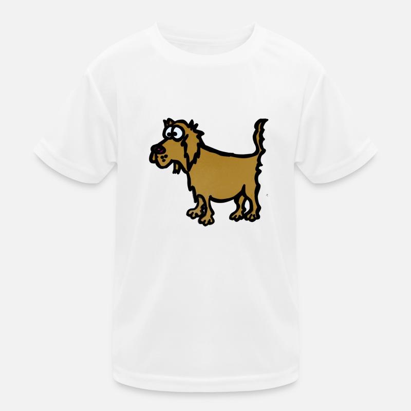 Hund Kinder Funktions-T-Shirt