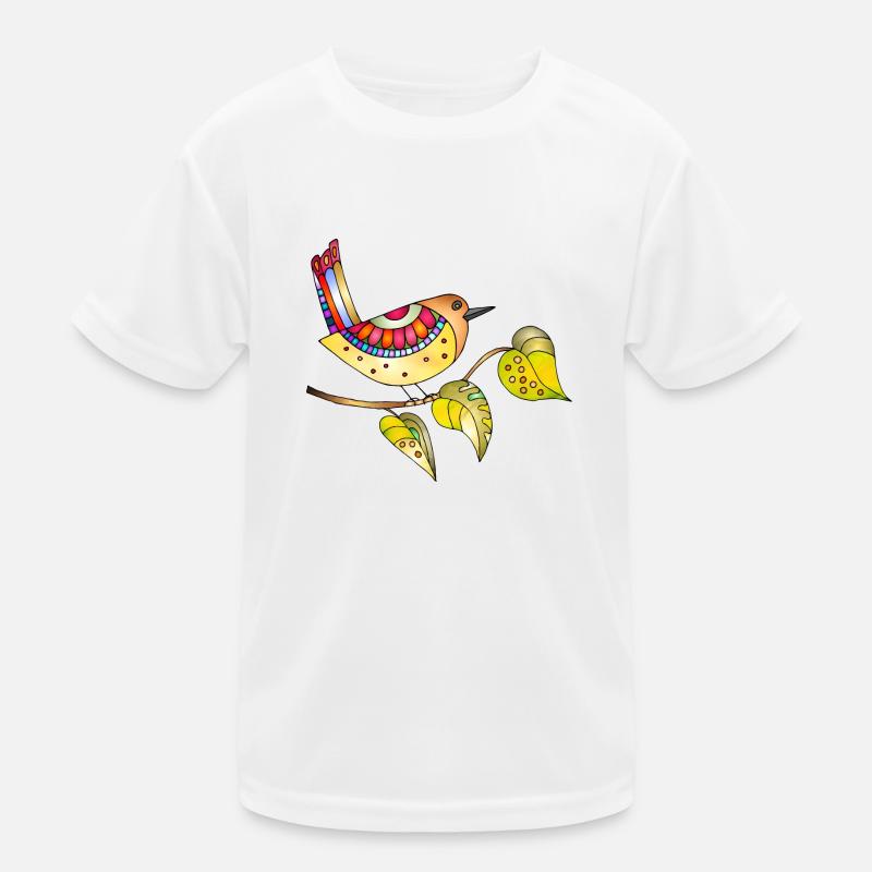 Vogel Kinder Funktions-T-Shirt