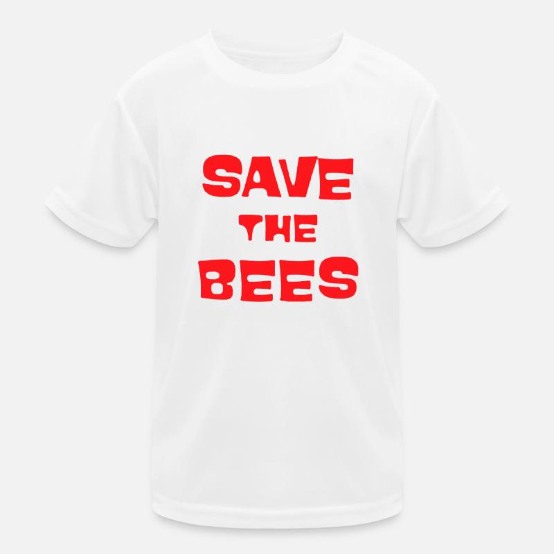 Save the bees Kids Functional T-Shirt