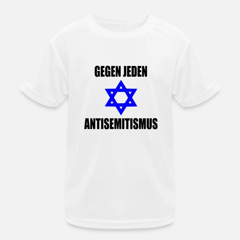 Gegen jeden antisemitismus Kinder Funktions-T-Shirt