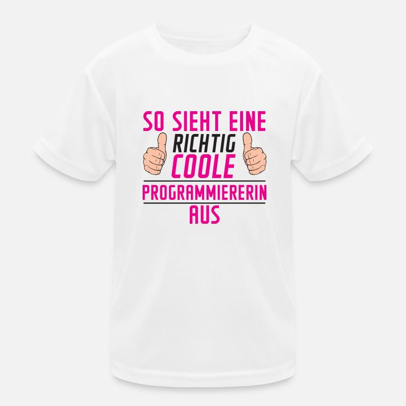 Programmiererin | Software Entwickler | | Spruch Kinder Funktions-T-Shirt