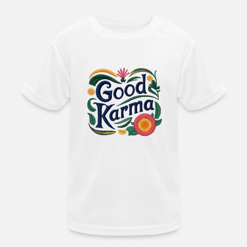 Gutes Karma Kinder Funktions-T-Shirt