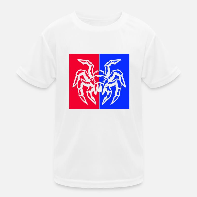 spinne spider Kinder Funktions-T-Shirt