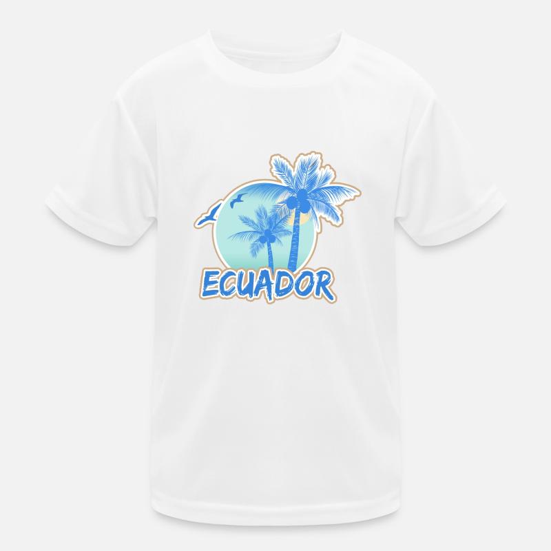 Urlaub Ecuador Kinder Funktions-T-Shirt