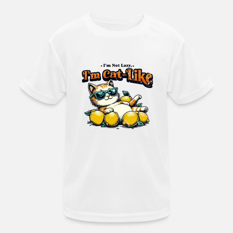 Je suis comme un chat T-shirt sport Enfant