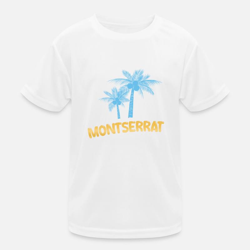 Montserrat Kinder Funktions-T-Shirt