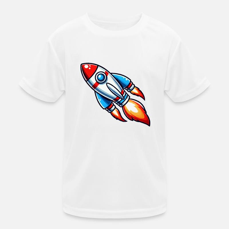 fusée T-shirt sport Enfant