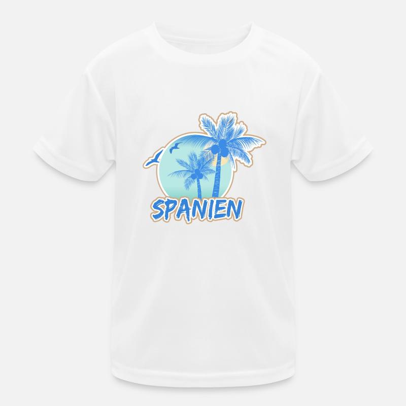 Spain Kids Functional T-Shirt