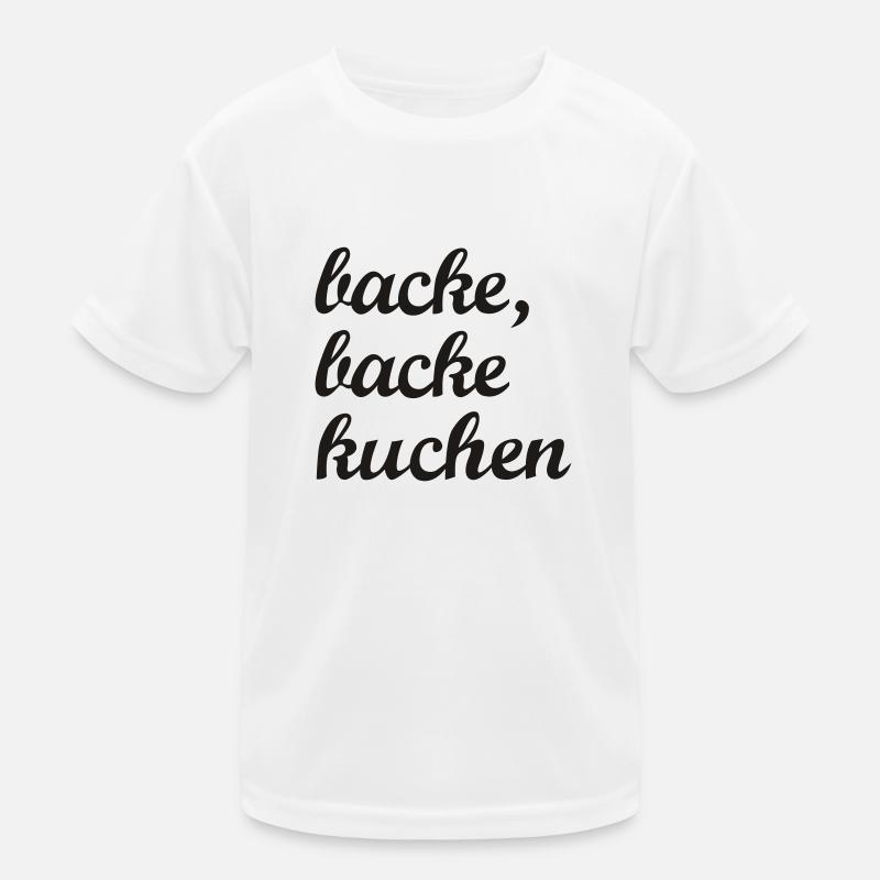 bake, bake cake Kids Functional T-Shirt