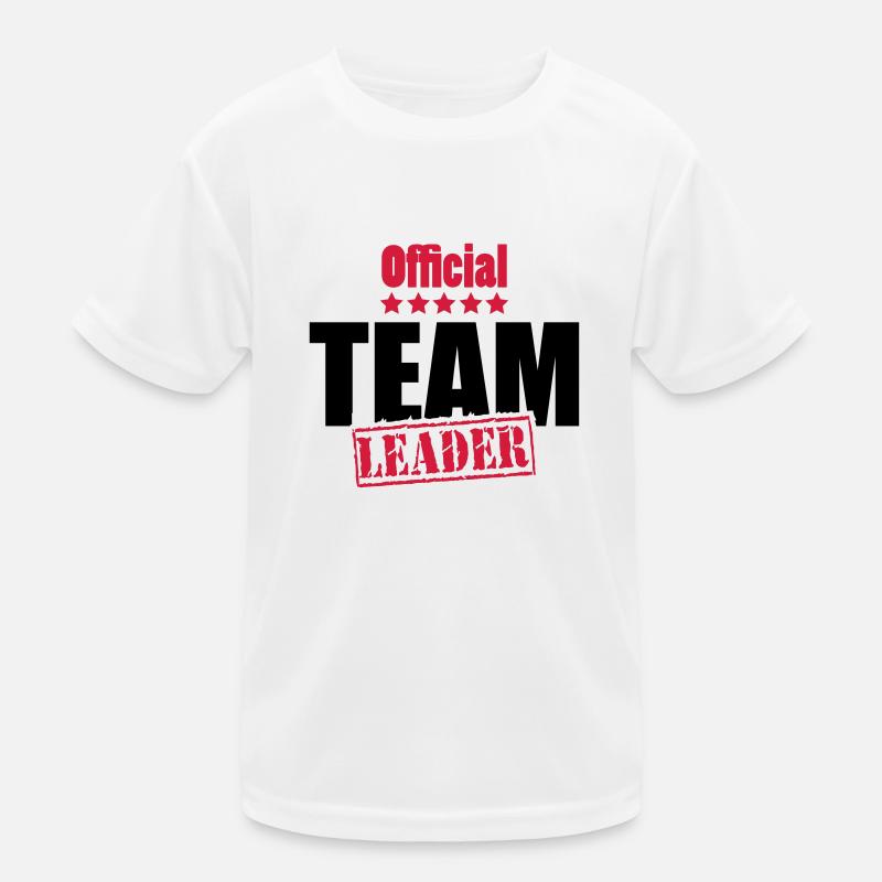 team_leader Kinder Funktions-T-Shirt